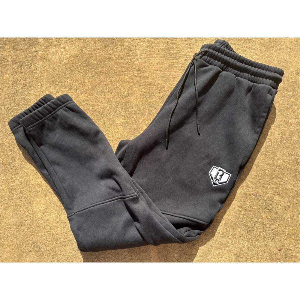 Baseball Lifestyle 101 Men's Joggers Black  Large With Pockets NWOT